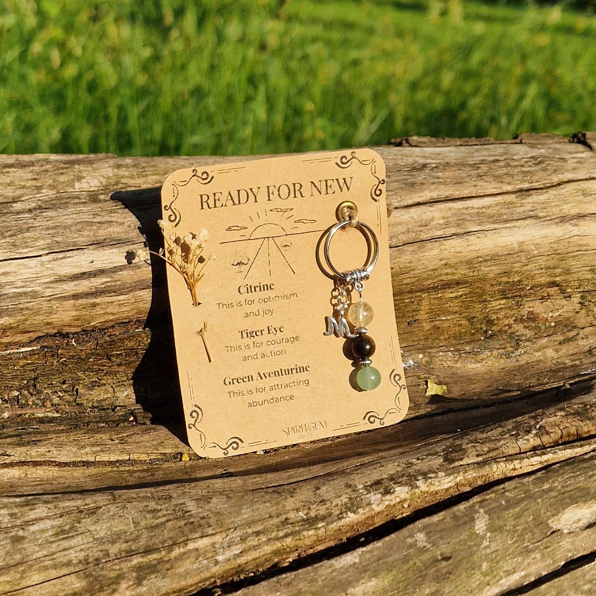 Personalised Ready For New Present, New Job Token, Career Change Charm, Graduation, Success