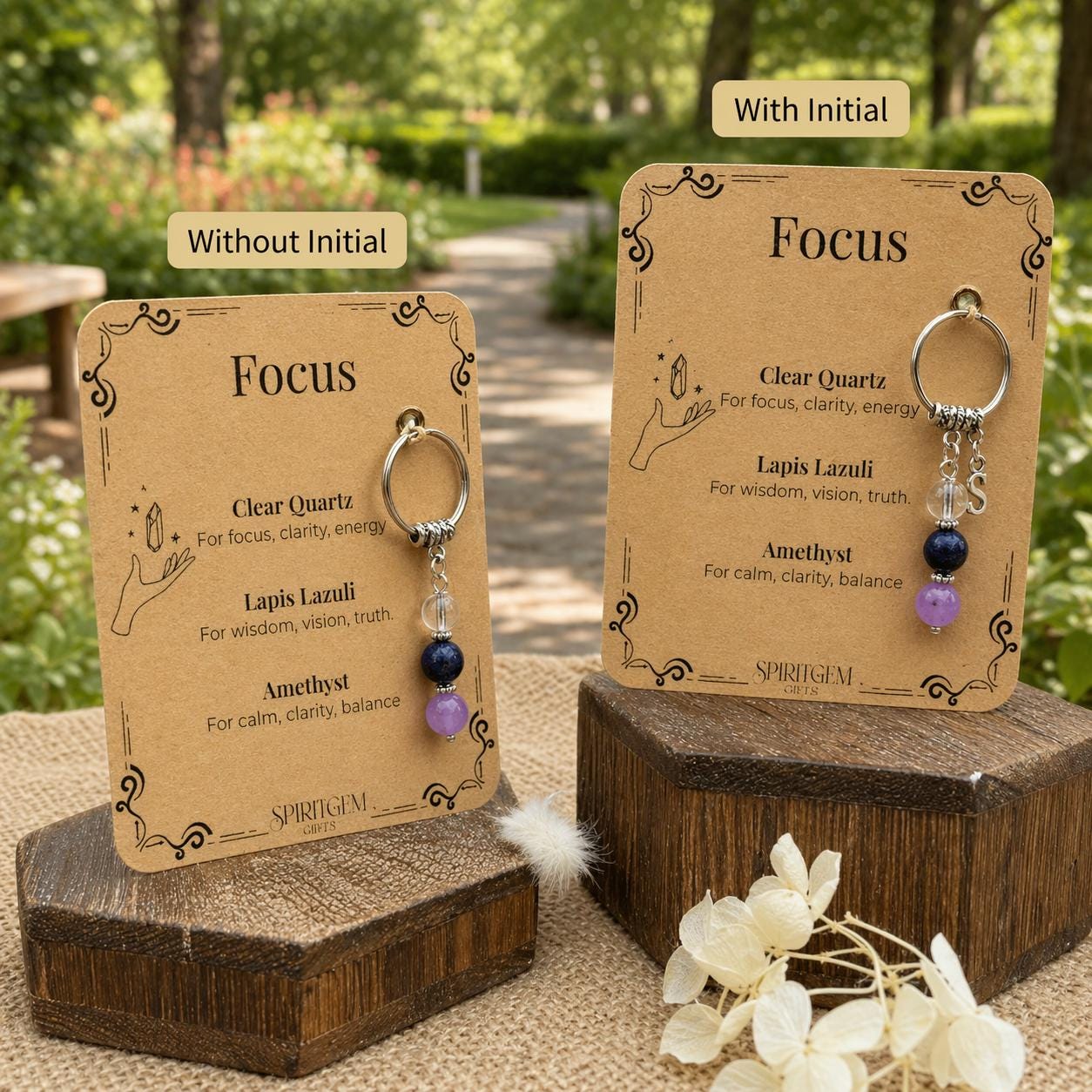 Tutor Thank You Gift, Crystal Keyring, Personalised End of Term Appreciation Keepsake