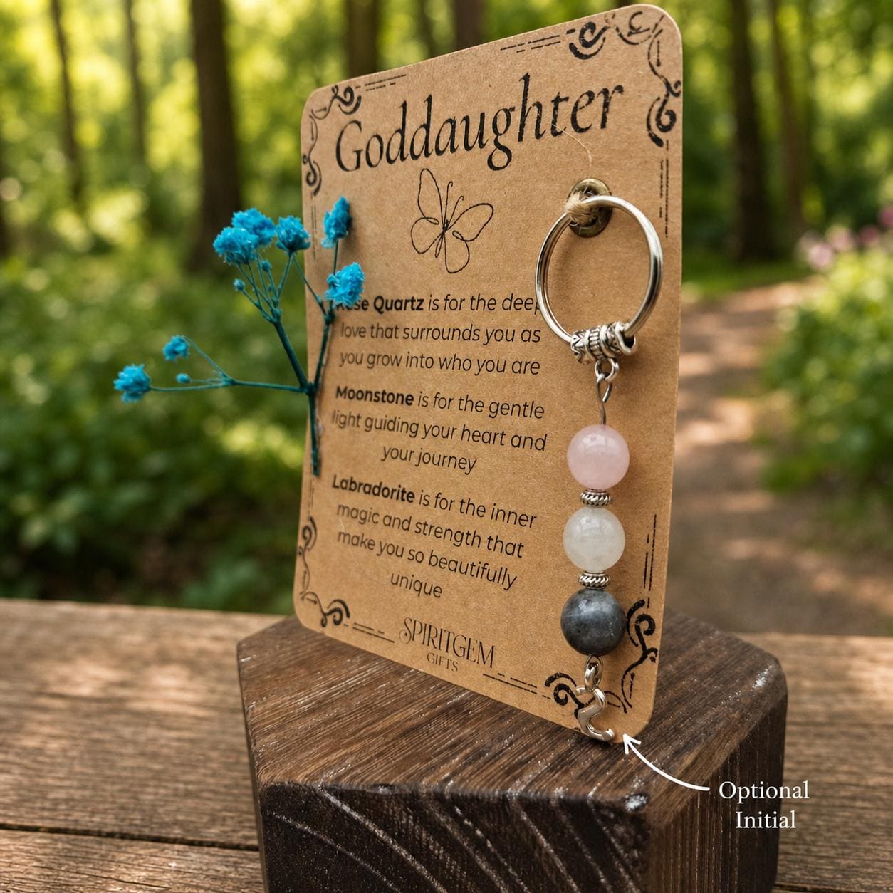 PERSONALISED Goddaughter Gift from Godmother or Godfather Birthday Baptism or Confirmation Present Meaningful Keepsake Special Goddaughter