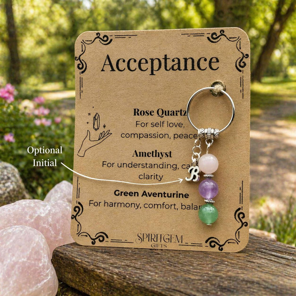 PERSONALISED Breakup Healing Keyring, Self Love Gift, Divorce Support Charm, Fresh Start Token