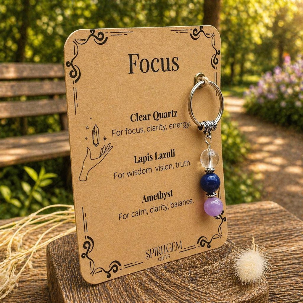 Tutor Thank You Gift, Crystal Keyring, Personalised End of Term Appreciation Keepsake