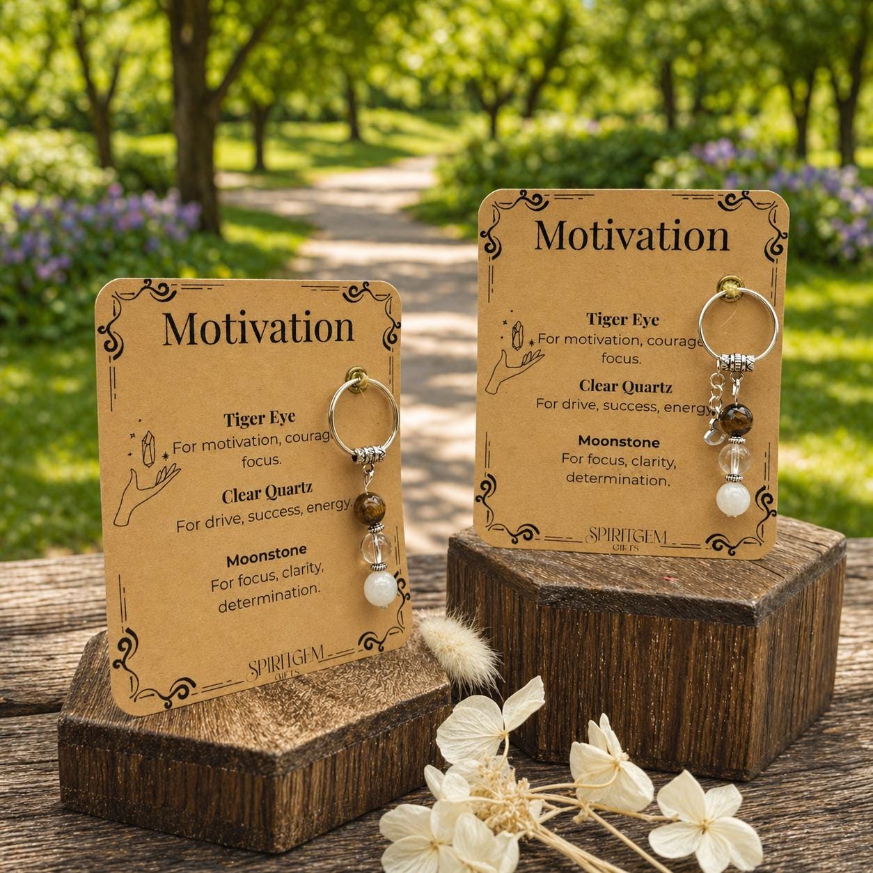 You Got This Gift, Motivation Crystal Keyring, Personalised Encouragement Keepsake