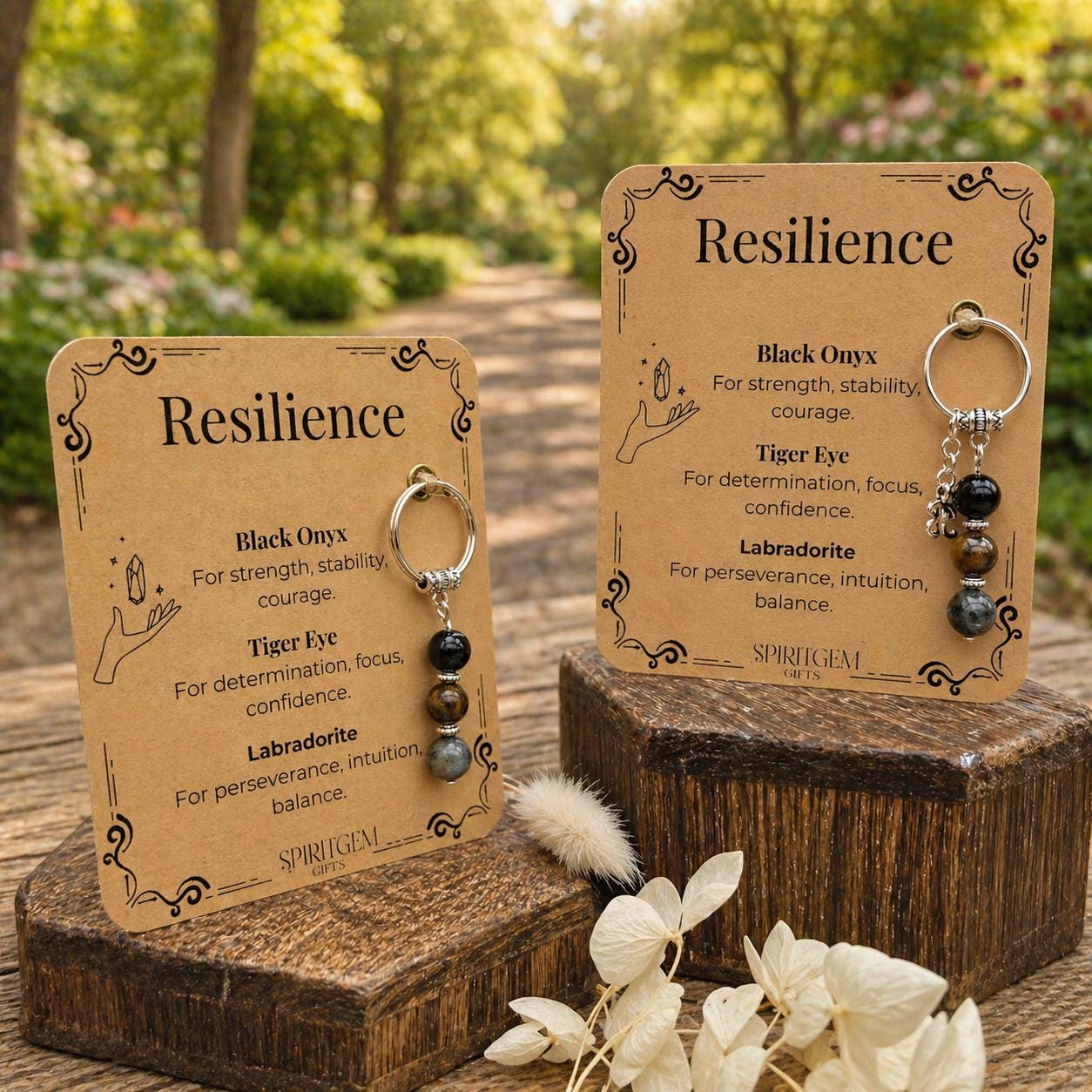 Personalised Resilience Keyring, Strength Gift, Survivor Token, Hard Times Support, Courage Present, Perseverance