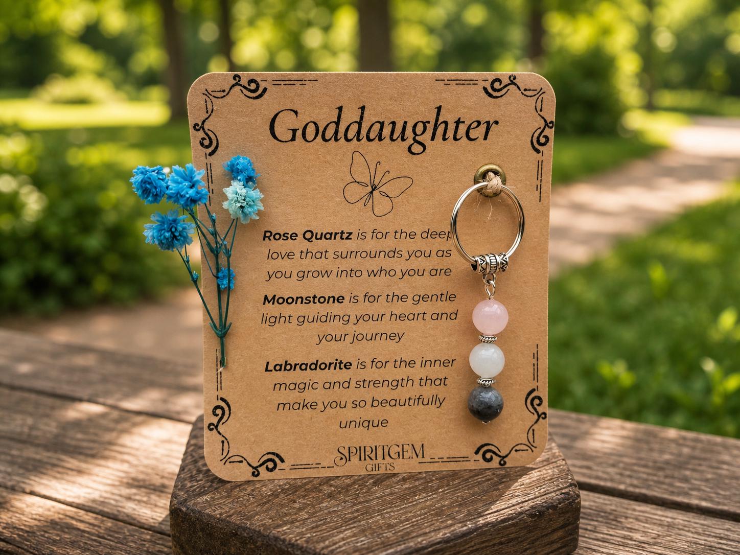 PERSONALISED Goddaughter Gift from Godmother or Godfather Birthday Baptism or Confirmation Present Meaningful Keepsake Special Goddaughter