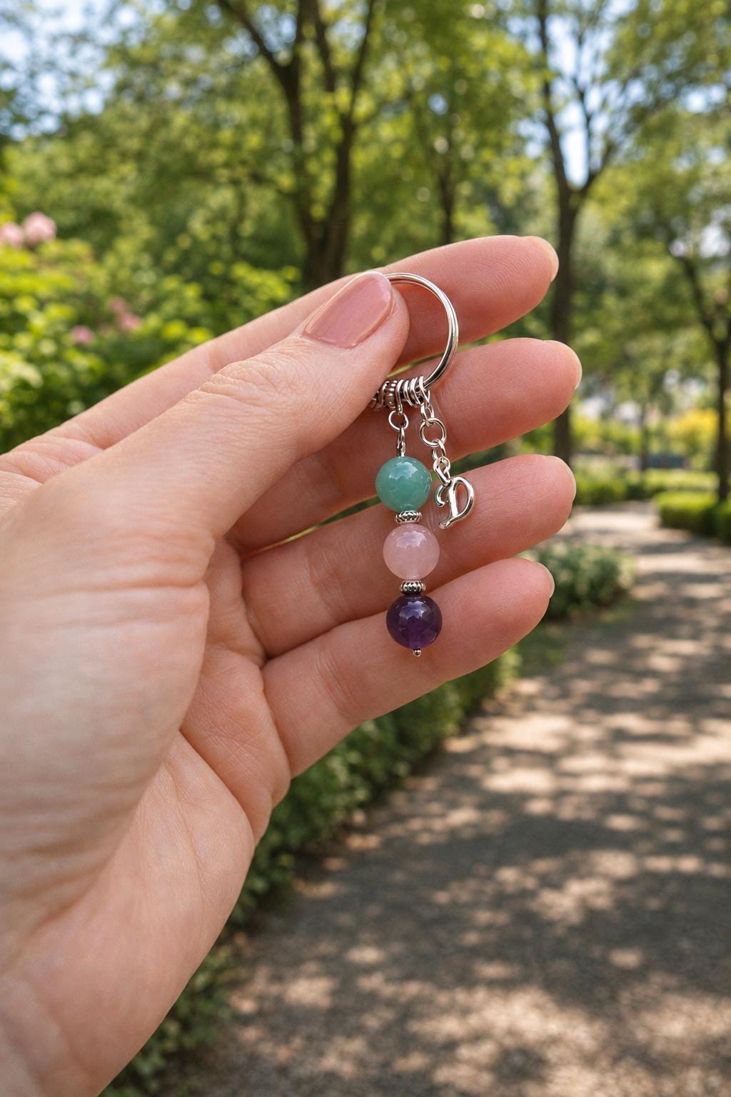 PERSONALISED NEW HOME Crystal Keyring, Housewarming Gift with Illustrated Keepsake Card