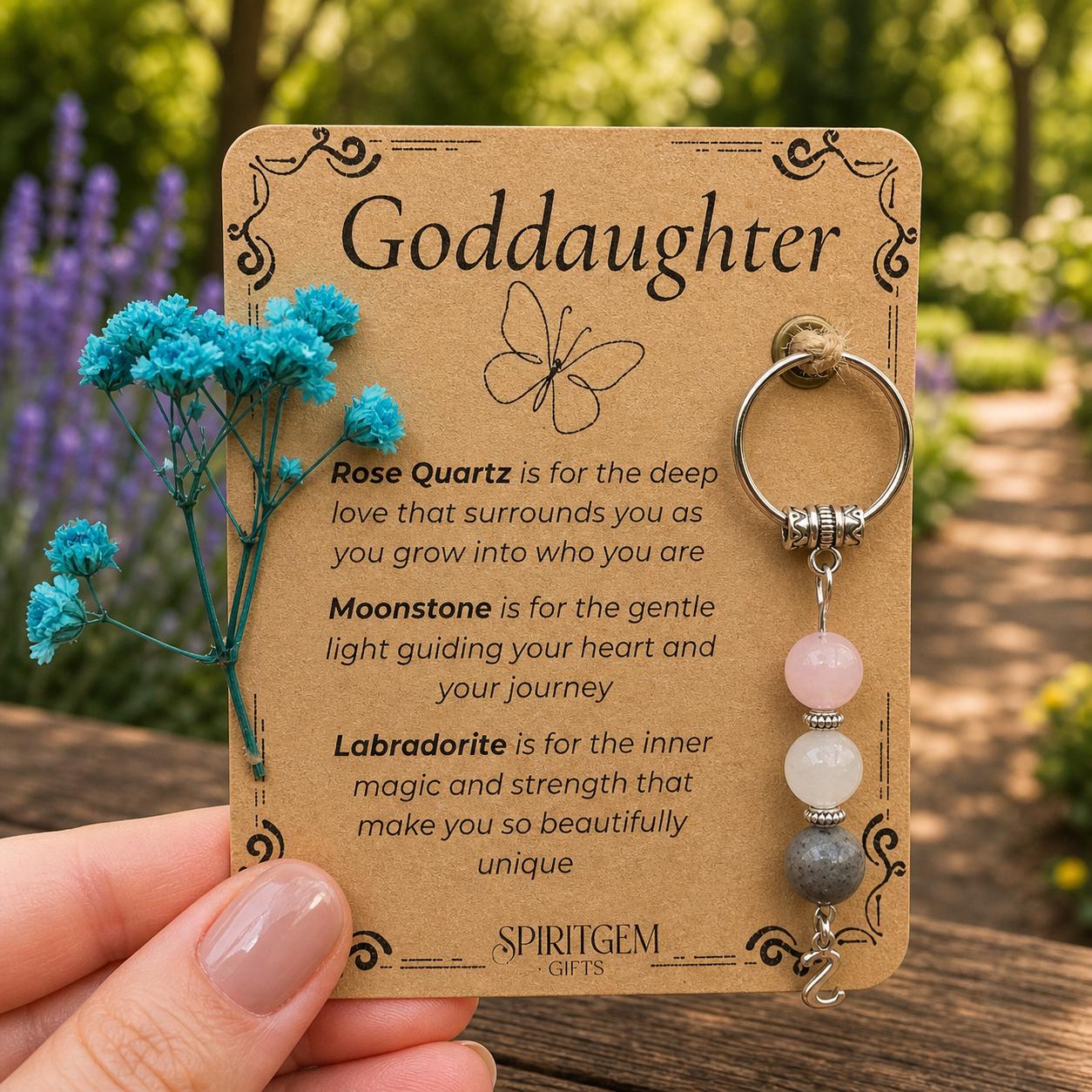 PERSONALISED Goddaughter Gift from Godmother or Godfather Birthday Baptism or Confirmation Present Meaningful Keepsake Special Goddaughter