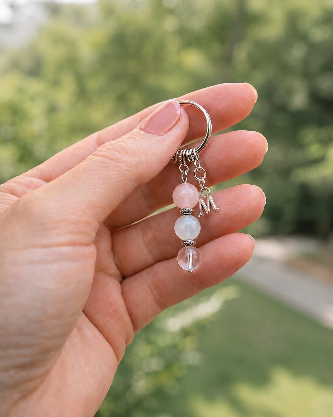 Bride to Be Gift, Crystal Keyring with Illustrated 'Today Begins Forever' Card, Hen Party Keepsake